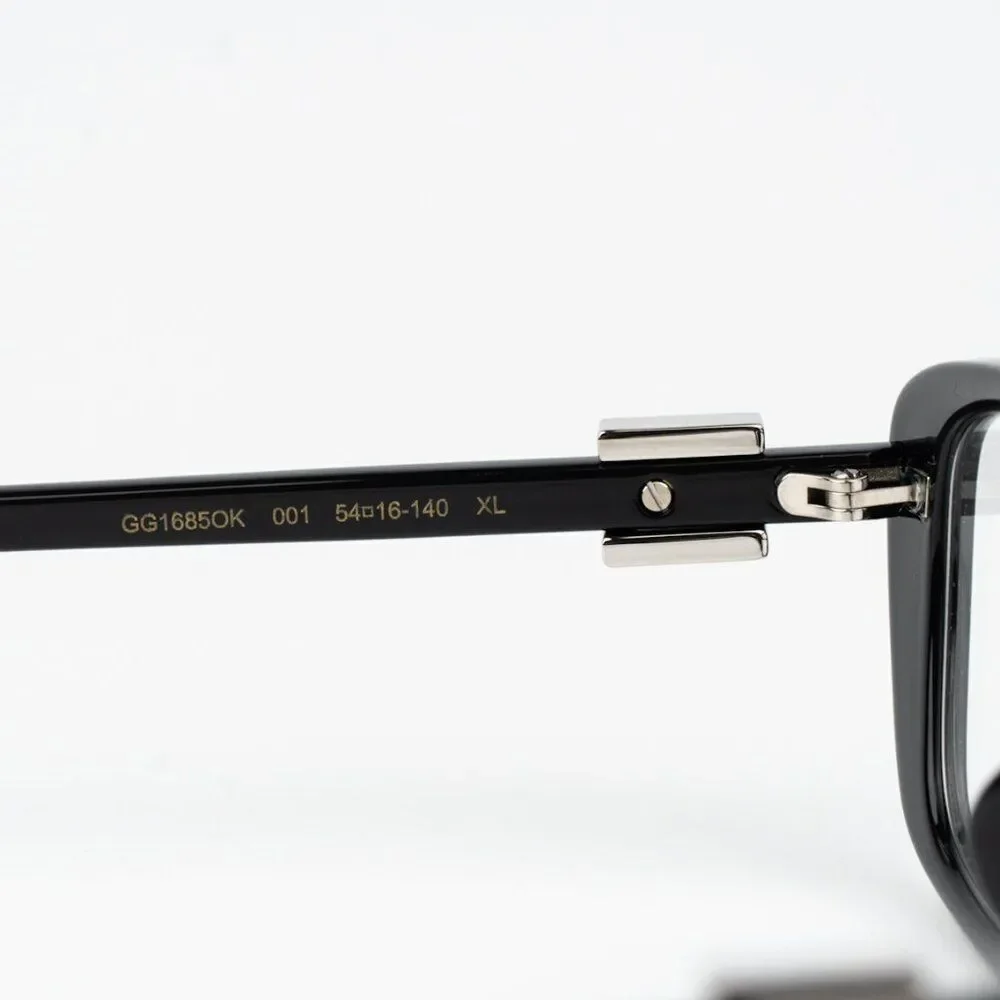 SALE! Gucci Women Eyeglasses Black Square GG1685OK 001 BRAND NEW